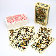Tattoo Tarot Deck Card Game - Unlock Your Fate