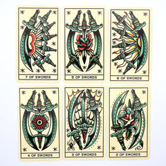 Tattoo Tarot Deck Card Game - Unlock Your Fate