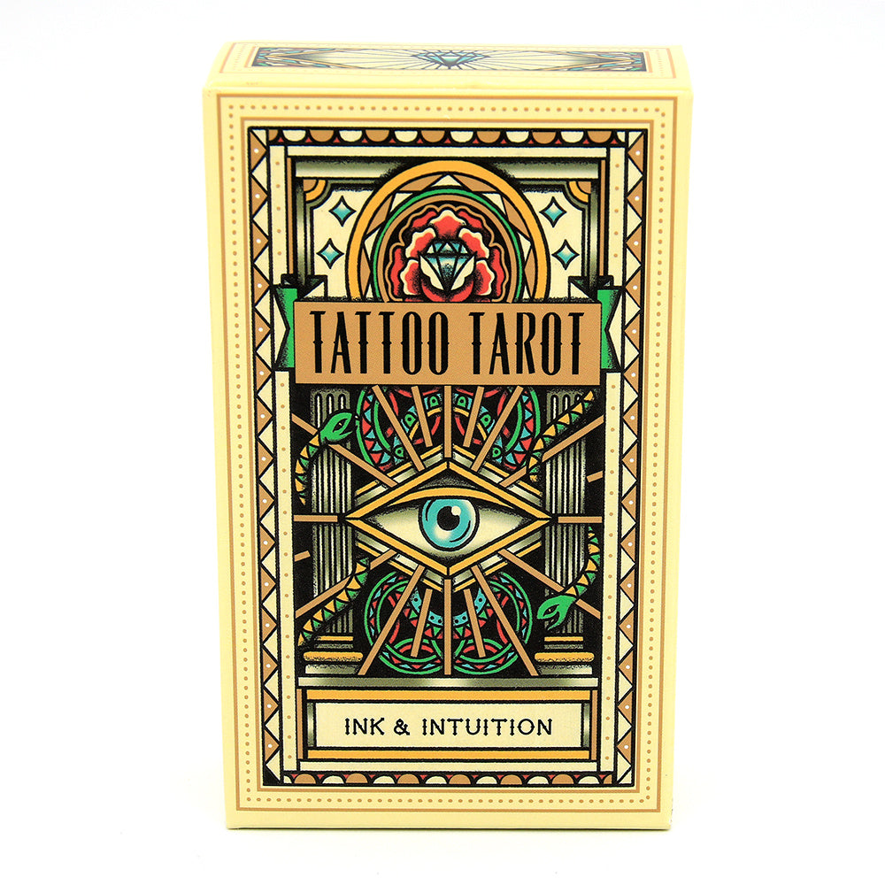 Tattoo Tarot Deck Card Game - Unlock Your Fate