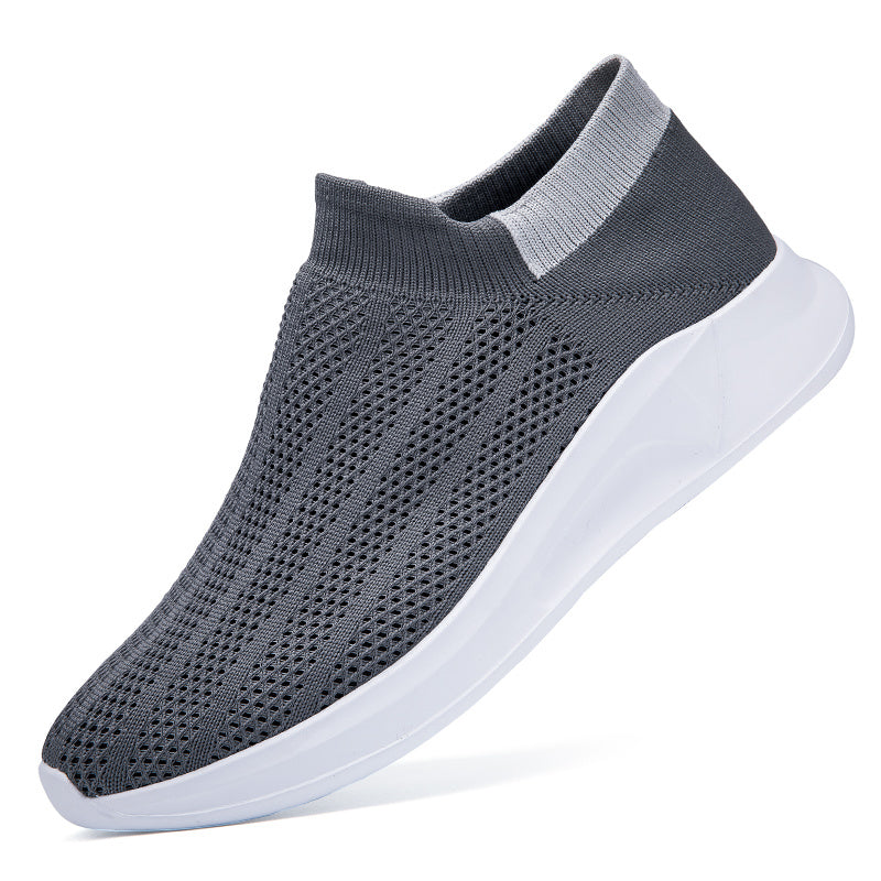 Men's Knit Slip On Casual Shoes for Summer Traveling
