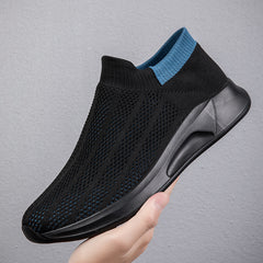 Men's Knit Slip On Casual Shoes for Summer Traveling