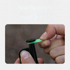 10pcs Glow in the Dark Tent Stakes - Nighttime Safety Camping Gear