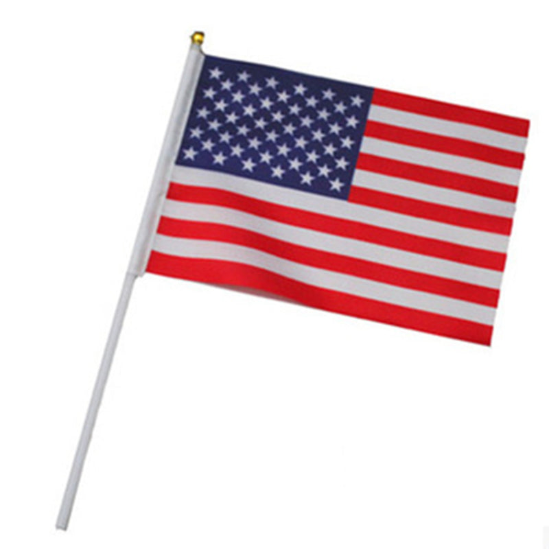 Side Stick Flags 76 Cm Pole Hand Held Flags