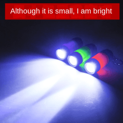 USB Rechargeable Mini Flashlight for Camping & Keychain Light