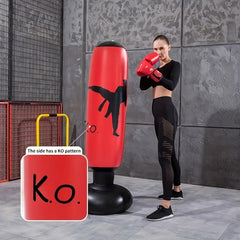 Home Boxing Workout Stand for Adults & Teens Improve Fitness with Punching Bag