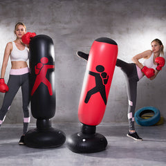 Home Boxing Workout Stand for Adults & Teens Improve Fitness with Punching Bag