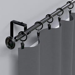 12pcs Metal Curtain Rings With Clip Decorative Curtain Ring