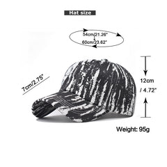 Adjustable Gradient Outdoor Sun Cap Baseball Hat