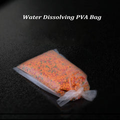 50pcs Carp Fishing Tackle PVA Bags for Coarse Boilie Bait Water Dissolving Bags