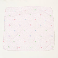 Purple Mesh Lace Bandana Square Scarf Women Hair Accessories