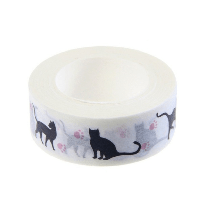 2pcs Animal Washi Mask Tape Sticker Craft - Fun Touch for DIY Decor