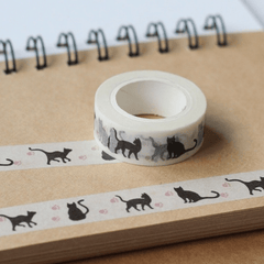 2pcs Animal Washi Mask Tape Sticker Craft - Fun Touch for DIY Decor