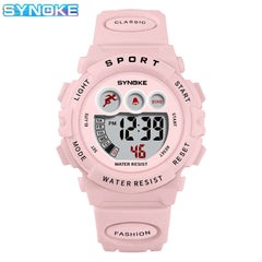 Kids Sports Waterproof Student Electronic Watch