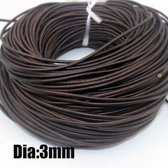 5 Yards Retro High Leather Cord for DIY Jewelry