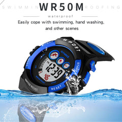 Kids Sports Waterproof Student Electronic Watch
