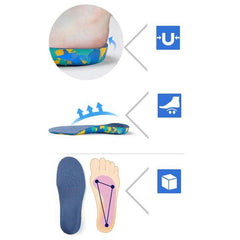 Kid's Orthotic Insoles Arch Support for Growing Feet