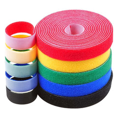 1pc Adjustable Cord Ties 16.5ft Reusable Cable Management Straps