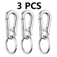 3pcs Keychain Pendant Car Key Chain Men Accessories