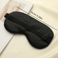 Silk Eye Mask Set with Adjustable Buckle for Comfort