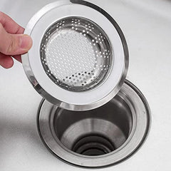 2pcs Stainless Steel Sink Strainer Filter Floor Drain