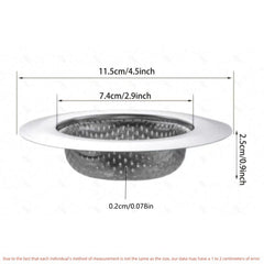 2pcs Stainless Steel Sink Strainer Filter Floor Drain