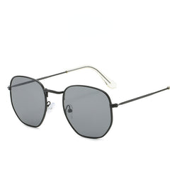Square Metal Sunglasses UV400 Anti Glare Glasses