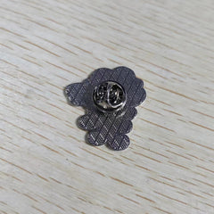 Cloud Sparkling Rainbow Rain Brooch Pin For Men