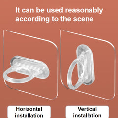 Annular Transparent Hook Strong Viscose Household Functional Punch