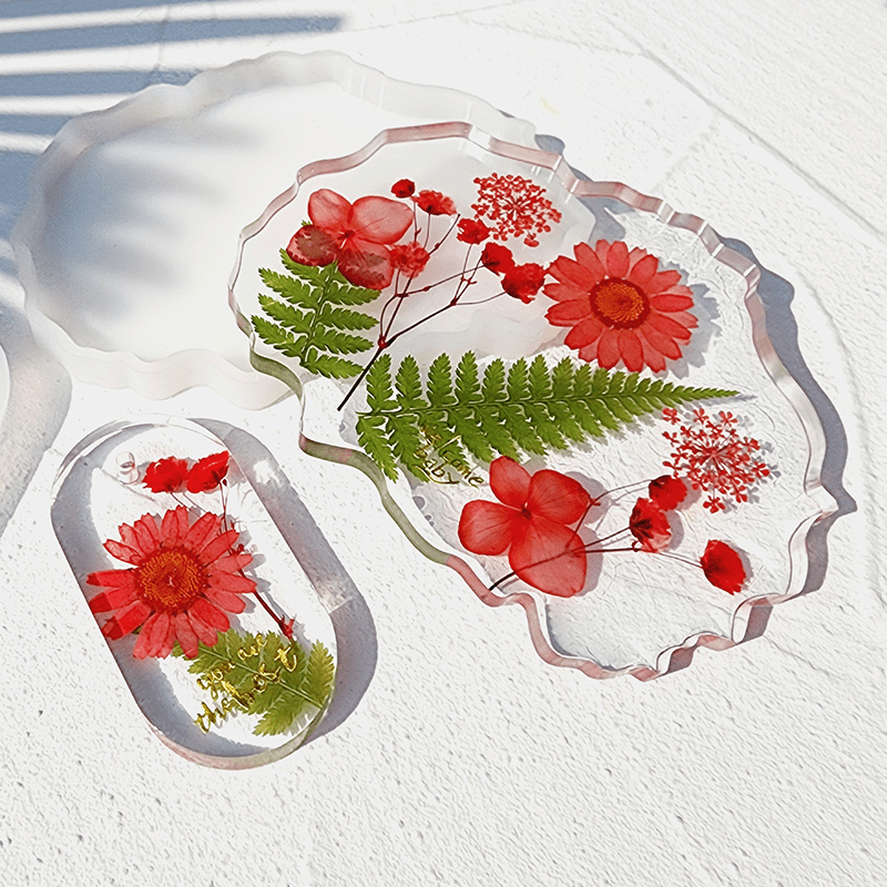 Dried Flower Stickers DIY Phone Cases Epoxy Resin Jewelry Nail Art Crafts