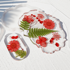 Dried Flower Stickers DIY Phone Cases Epoxy Resin Jewelry Nail Art Crafts
