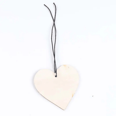 Wooden Hanging Hearts for Friends Parties