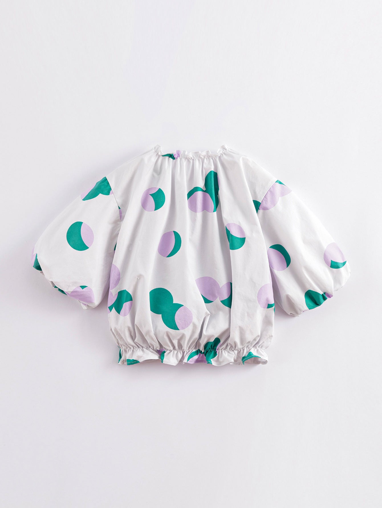 MARC&JANIE Girls Polka Dots Long Sleeve Top for Summer