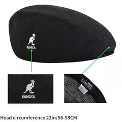 Animal Embroidery Beret Unisex Solid Newsboy Hat Warm Painter Cap