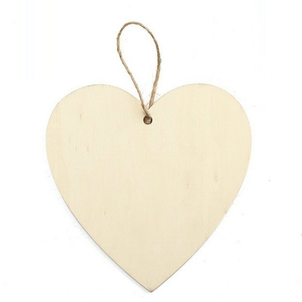 Wooden Heart Pet Memorial Ornament