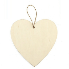 Wooden Heart Pet Memorial Ornament