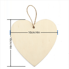 Wooden Heart Pet Memorial Ornament