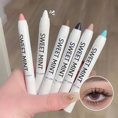 13 Colors Pearly Eyeshadow Pencil & Night Makeup Creamy Texture