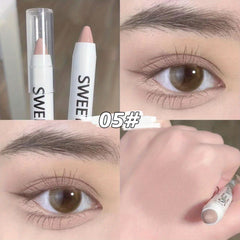 13 Colors Pearly Eyeshadow Pencil & Night Makeup Creamy Texture