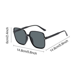 Large Square Sunglasses Gradient Glasses UV400