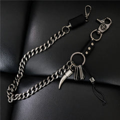 Cross Metal Waist Chain Casual Hip Hop Jeans Chain For Men