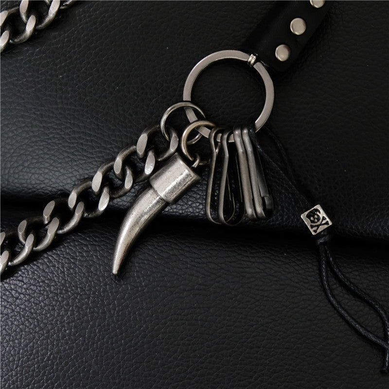 Cross Metal Waist Chain Casual Hip Hop Jeans Chain For Men