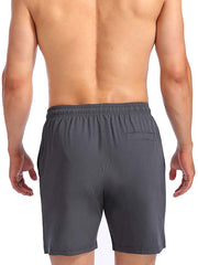 Cupid Bow Print Shorts Elastic Waist Drawstring Men's Lounge Shorts