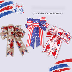 American Independence Party Supplies Star Flag Bow