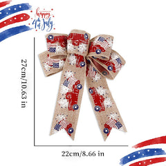 American Independence Party Supplies Star Flag Bow