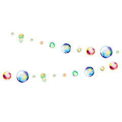 Mermaid Party Paper Bubble Garlands - Under The Sea Decorations