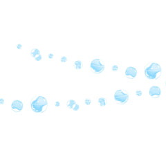 Mermaid Party Paper Bubble Garlands - Under The Sea Decorations