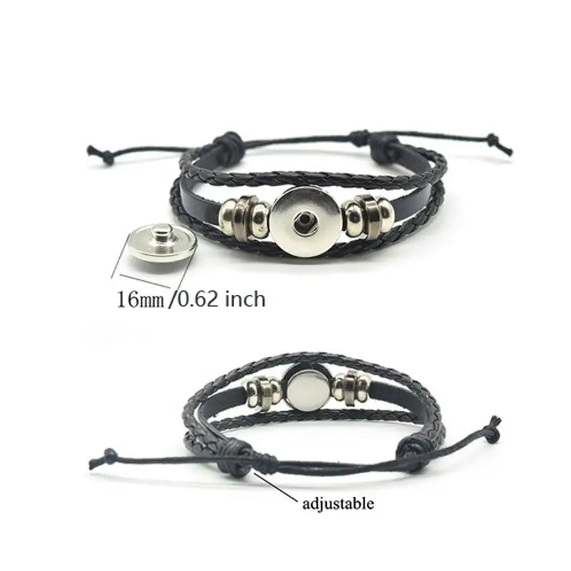 Sports Game Luminous Braided Rope Bracelet for Men Women