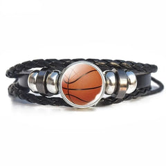 Sports Game Luminous Braided Rope Bracelet for Men Women