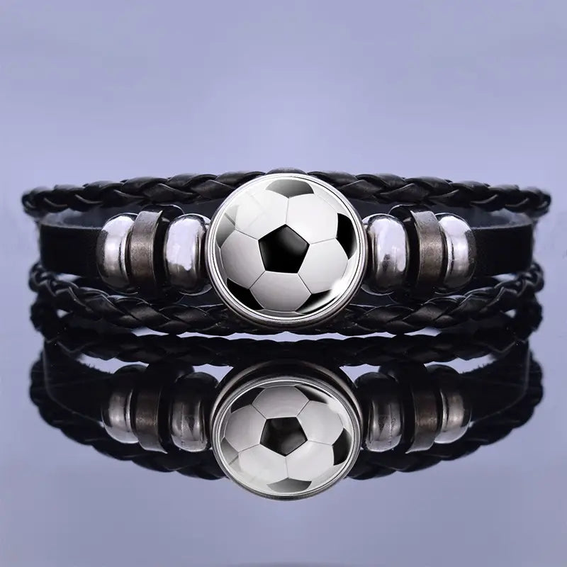Sports Game Luminous Braided Rope Bracelet for Men Women
