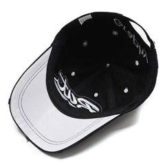 3D Embroidered Outdoor Sports Patched Peaked Cap